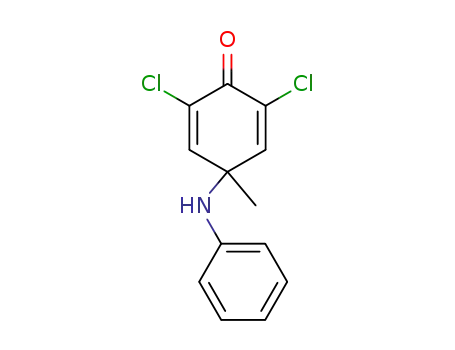 4-anilino-2,6-dichloro-4-methyl-cyclohexa-2,5-dienone