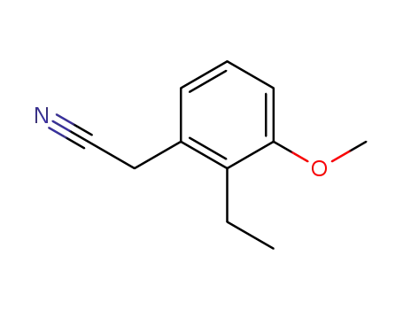(2-ethyl-3-methoxy-phenyl)-acetonitrile
