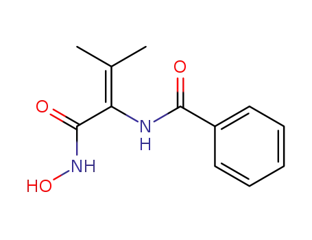 2-benzoylamino-3-methyl-crotonohydroxamic acid