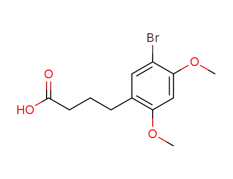 4-(5-bromo-2,4-dimethoxy-phenyl)-butyric acid