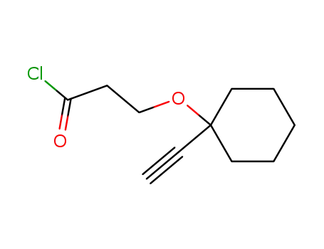 3-(1-ethynyl-cyclohexyloxy)-propionyl chloride