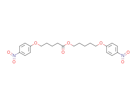 5-(4-nitro-phenoxy)-valeric acid-[5-(4-nitro-phenoxy)-pentyl ester]