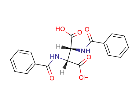 D<sub>s</sub>-<i>threo</i>-2,3-bis-benzoylamino-succinic acid