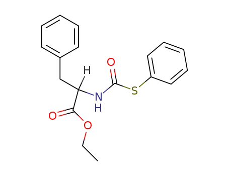 <i>N</i>-phenylsulfanylcarbonyl-DL-phenylalanine ethyl ester