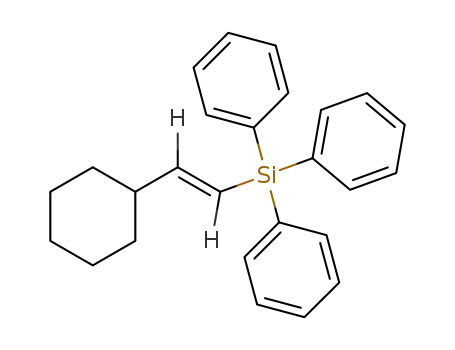 Silane, (2-cyclohexylethenyl)triphenyl-, (E)-