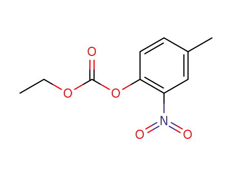 Molecular Structure of 501357-59-1 (carbonic acid ethyl ester-(4-methyl-2-nitro-phenyl ester))