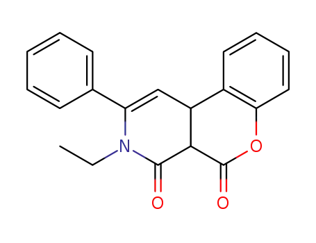 3-Ethyl-2-phenyl-4a,10b-dihydro-3H-chromeno[3,4-c]pyridine-4,5-dione