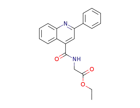 <i>N</i>-(2-phenyl-quinoline-4-carbonyl)-glycine ethyl ester