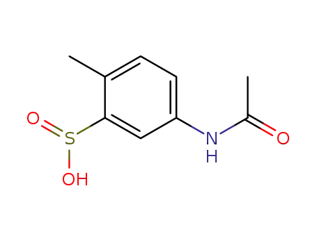 4-acetylamino-toluene-2-sulfinic acid
