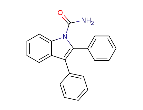 1H-Indole-1-carboxamide, 2,3-diphenyl-