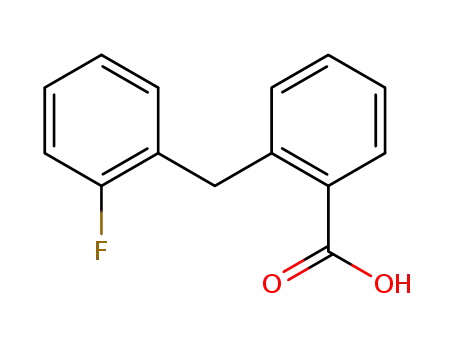 2-(2-fluoro-benzyl)-benzoic acid