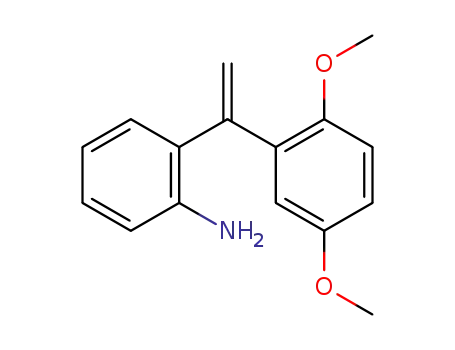 Benzenamine, 2-[1-(2,5-dimethoxyphenyl)ethenyl]-