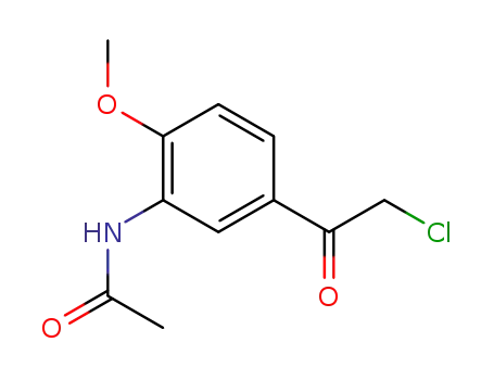 acetic acid-(5-chloroacetyl-2-methoxy-anilide)