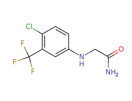 <i>N</i>-(4-chloro-3-trifluoromethyl-phenyl)-glycine amide