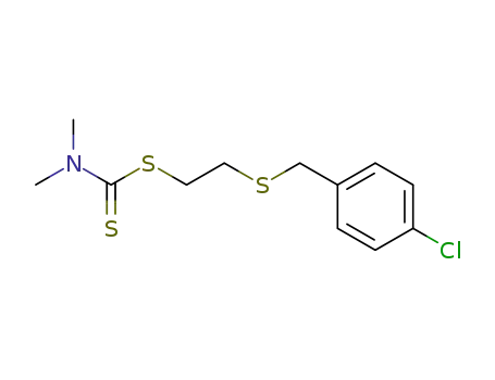 dimethyl-dithiocarbamic acid-[2-(4-chloro-benzylsulfanyl)-ethyl ester]