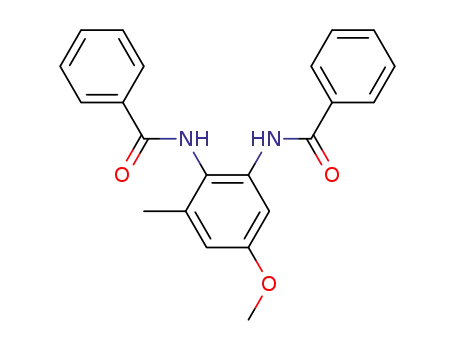 <i>N</i>,<i>N</i>'-(5-methoxy-3-methyl-<i>o</i>-phenylene)-bis-benzamide