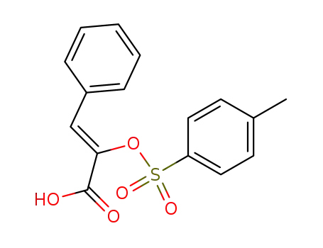 α-(toluene-4-sulfonyloxy)-<i>trans</i>-cinnamic acid