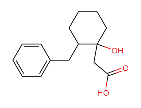 (2-benzyl-1-hydroxy-cyclohexyl)-acetic acid