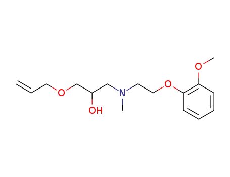 1-Allyloxy-3-{[2-(2-methoxy-phenoxy)-ethyl]-methyl-amino}-propan-2-ol