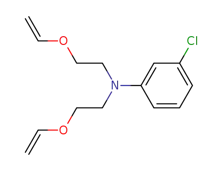 3-chloro-<i>N</i>,<i>N</i>-bis-(2-vinyloxy-ethyl)-aniline