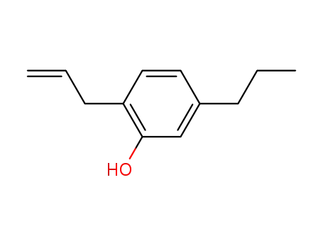 2-Hydroxy-4-propyl-1-allyl-benzol