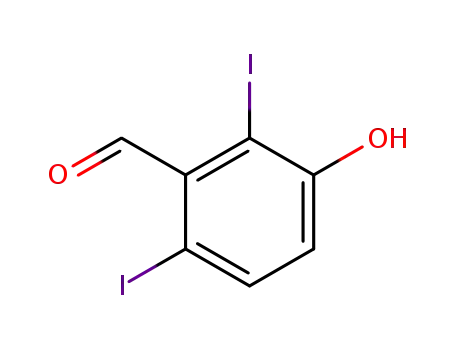 3-hydroxy-2,6-diiodo-benzaldehyde