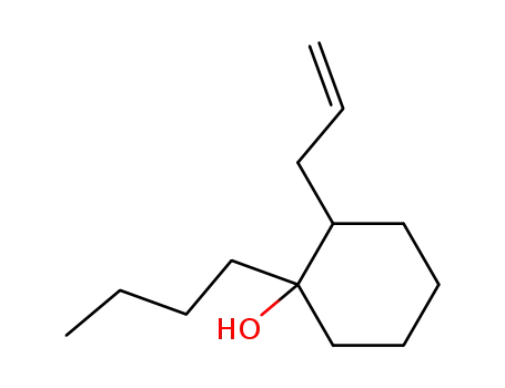 Molecular Structure of 100544-79-4 (2-Allyl-1-butyl-cyclohexanol)