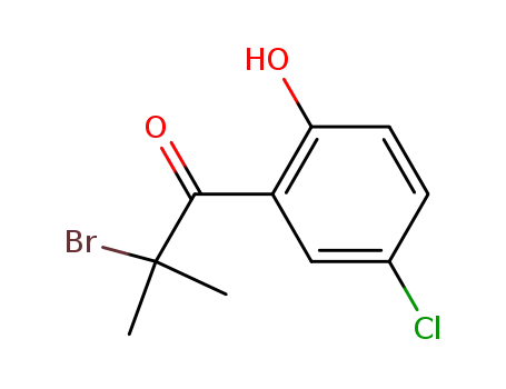 2-bromo-1-(5-chloro-2-hydroxy-phenyl)-2-methyl-propan-1-one