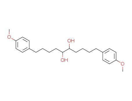 1,10-bis-(4-methoxy-phenyl)-decane-5,6-diol