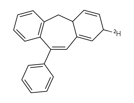 2-deuterio-4a,5-dihydro-10-phenyl-2H-dibenzo<a,d>cycloheptene