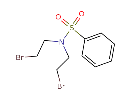 <i>N</i>,<i>N</i>-bis-(2-bromo-ethyl)-benzenesulfonamide