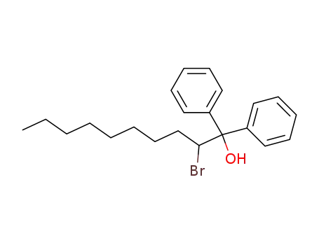 2-Brom-1,1-diphenyldecan-1-ol