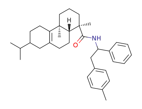 1-Phenanthrenecarboxamide,
1,2,3,4,4a,5,6,7,8,9,10,10a-dodecahydro-1,4a-dimethyl-7-(1-methyleth
yl)-N-[2-(4-methylphenyl)-1-phenylethyl]-