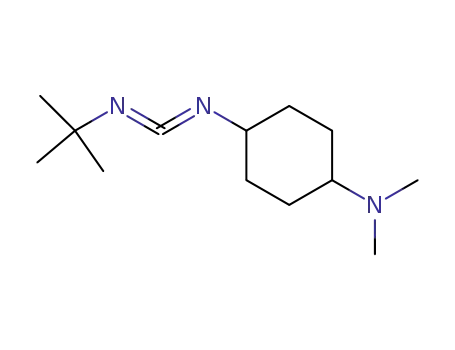 Molecular Structure of 108748-36-3 (<i>tert</i>-butyl-(4-dimethylamino-cyclohexyl)-carbodiimide)