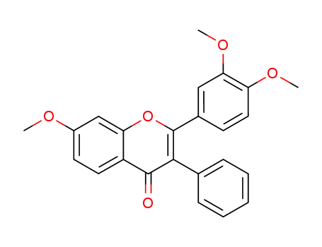 2-(3,4-dimethoxy-phenyl)-7-methoxy-3-phenyl-chromen-4-one