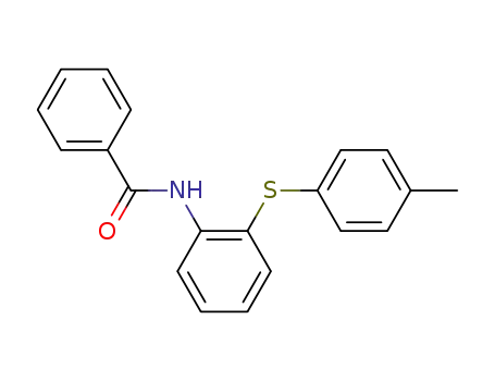 benzoic acid-(2-<i>p</i>-tolylsulfanyl-anilide)