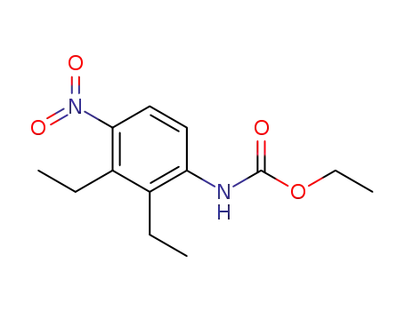 (2,3-diethyl-4-nitro-phenyl)-carbamic acid ethyl ester