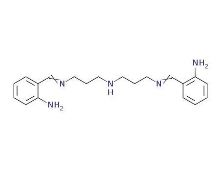 Molecular Structure of 98092-18-3 (1,3-Propanediamine,
N-[(2-aminophenyl)methylene]-N'-[3-[[(2-aminophenyl)methylene]amino]
propyl]-)
