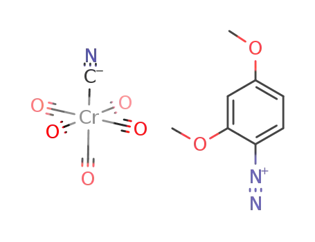 2,4-dimethoxyphenyldiazonium pentacarbonyl(cyano)chromate