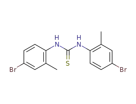 <i>N</i>,<i>N</i>'-bis-(4-bromo-2-methyl-phenyl)-thiourea