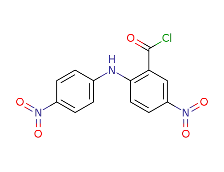5-nitro-2-(4-nitro-anilino)-benzoyl chloride