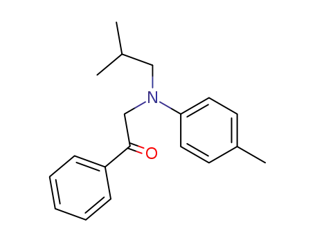 2-(<i>N</i>-isobutyl-<i>p</i>-toluidino)-1-phenyl-ethanone