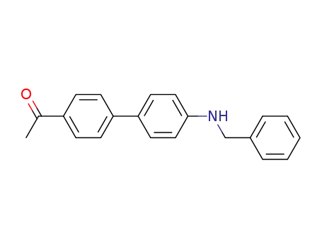 1-(4'-benzylamino-biphenyl-4-yl)-ethanone