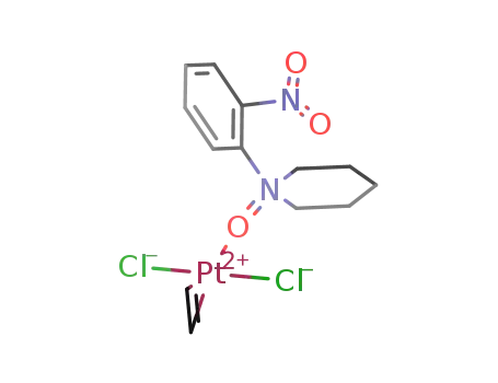 PtCl<sub>2</sub>(CH<sub>2</sub>CH<sub>2</sub>)(C<sub>5</sub>H<sub>10</sub>NOC<sub>6</sub>H<sub>4</sub>NO<sub>2</sub>)