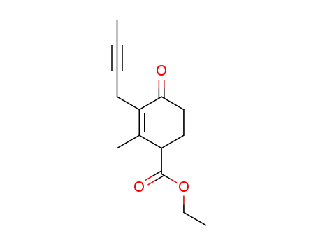 3-but-2-ynyl-2-methyl-4-oxo-cyclohex-2-enecarboxylic acid ethyl ester