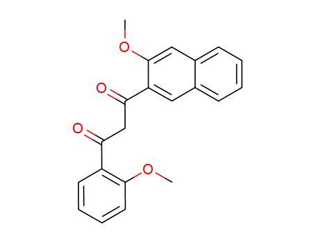 1-(3-methoxy-[2]naphthyl)-3-(2-methoxy-phenyl)-propane-1,3-dione