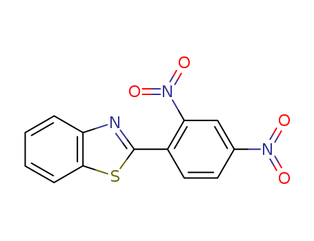 Benzothiazole,2-(2,4-dinitrophenyl)-  CAS NO.17586-89-9