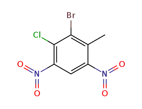 2-bromo-3-chloro-4,6-dinitro-toluene