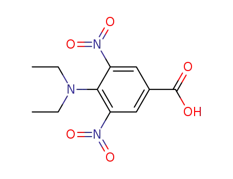 Molecular Structure of 857538-47-7 (4-diethylamino-3,5-dinitro-benzoic acid)