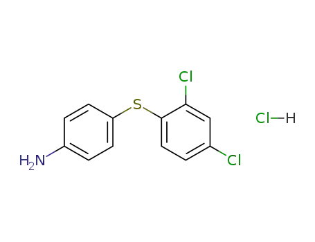 4-(2,4-dichloro-phenylsulfanyl)-aniline; hydrochloride